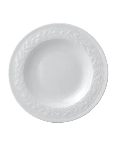 Bernardaud Louvre Rim Soup Bowl In White