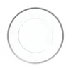 Bernardaud Maille Platinum Coupe Soup Bowl In White