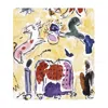 Bernardaud Marc Chagall Levy Tribe Rectangular Tray In Multi