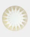 Bernardaud Noel Bread & Butter Plate In White/gold