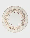Bernardaud Noel Dinner Plate In White