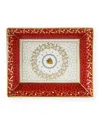 BERNARDAUD NOEL RECTANGULAR TRAY