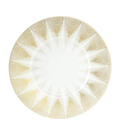 Bernardaud Noël Bread And Butter Plate In Gold
