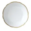 Bernardaud Open Vegetable Dish In White/gold