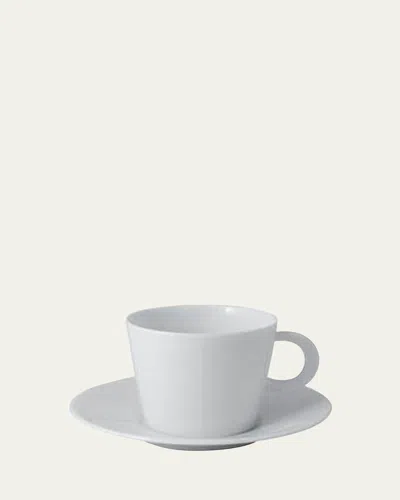 Bernardaud Organza Tea Saucer In White