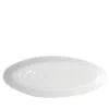 Bernardaud Origine Oblong Coupe Plate, 10.8 In White