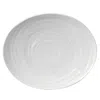 Bernardaud Origine Oval Platter, 13" In White