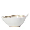 Bernardaud Pompadour Dish In White/gold