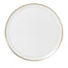 Bernardaud Pompadour Round Tart Platter In White/gold
