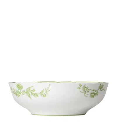 BERNARDAUD PORCELAIN ALBERTINE SALAD BOWL