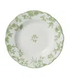 Bernardaud Albertine Rim Soup Plate In Green