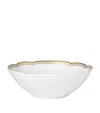 Bernardaud Porcelain Pompadour Cereal Bowl In Gold