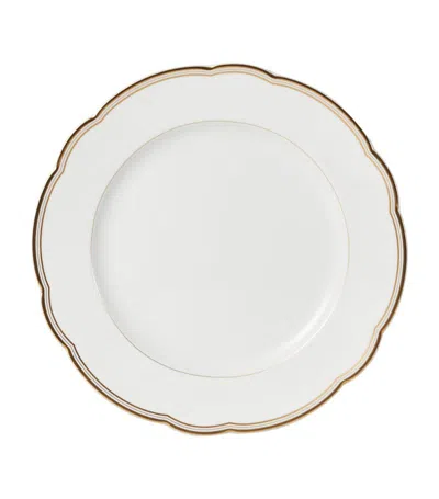 Bernardaud Pompadour Dinner Plate In White/gold