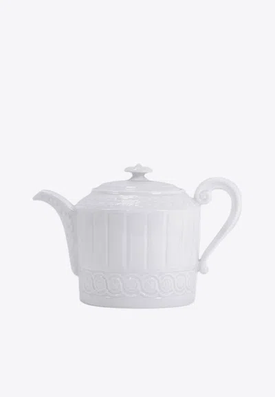 Bernardaud Porcelain Teapot In White