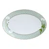 Bernardaud Priana Oval Platter, 15" In Green