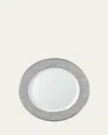 Bernardaud Sauvage Salad Plate In White/silver