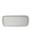Bernardaud Sauvage White Rectangular Cake Platter In Gold/white