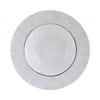 Bernardaud Silva Rim Soup Plate In White