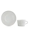 Bernardaud Silva Tea Saucer In White