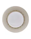 Bernardaud Sol Dinner Plate In White Gold