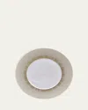 Bernardaud Sol Dinner Plate In White Gold