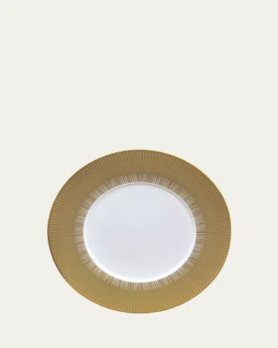 Bernardaud Sol Service Plate In White Gold