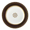 Bernardaud Soleil Salad Plate In Chocolate