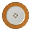 Bernardaud Soleil Salad Plate In Orange