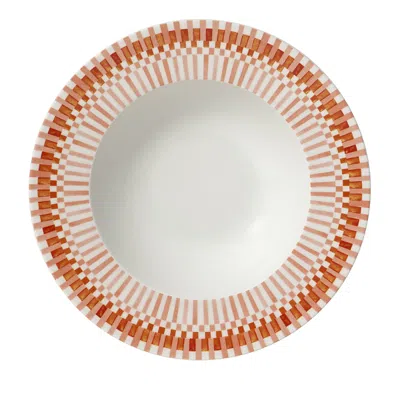 Bernardaud Terra Rosa Rim Soup Plate In Brown