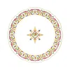 Bernardaud Trianon Dinner Plate In Multi