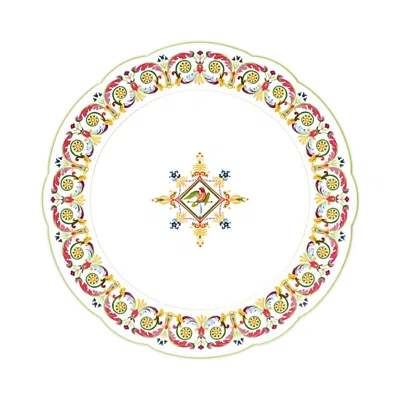 Bernardaud Trianon Dinner Plate In Multi