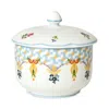 Bernardaud Trianon Sugar Pot In Multi