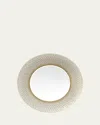 Bernardaud Twist Again Salad Plate In White/gold/platin