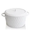 Bernardaud Twist Collection Lidded Soup Tureen - Exclusive In White