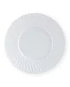 BERNARDAUD TWIST WHITE BREAD & BUTTER PLATE, 6.3"