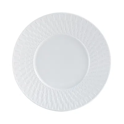 BERNARDAUD TWIST WHITE COLLECTION BREAD & BUTTER PLATE,1836-003