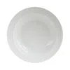 Bernardaud Twist White Deep Round Dish In White
