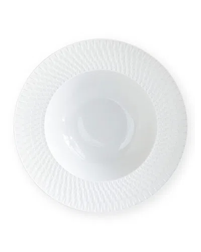 Bernardaud Twist White Rim Soup Plate