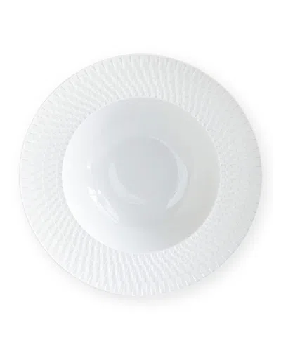 Bernardaud Twist White Collection Rim Soup Bowl