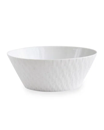 Bernardaud Twist White Collection Salad Bowl