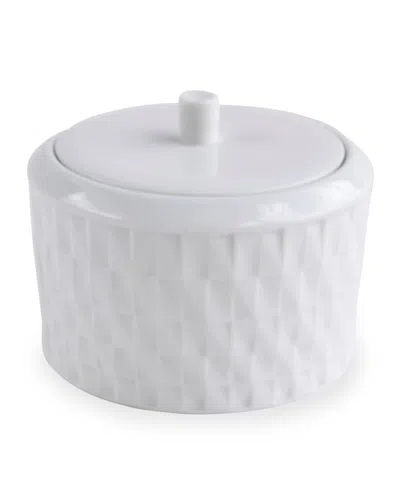 Bernardaud Twist White Sugar Bowl