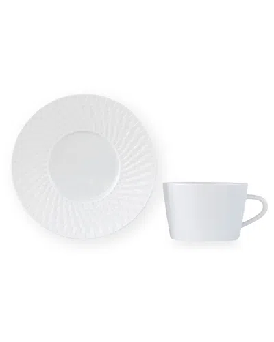 Bernardaud Twist White Tea Saucer