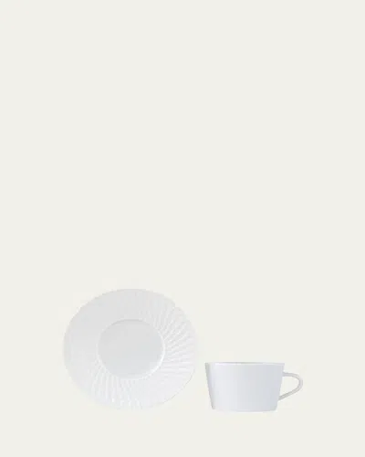 Bernardaud Twist White Tea Saucer