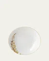 Bernardaud Vegetal Gold Coupe Soup Bowl In White Gold