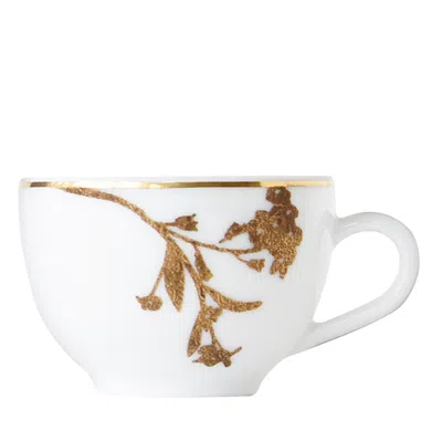 Bernardaud Vegetal Or Espresso Cup In Brown