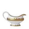 Bernardaud Venise Gravy Boat In White/gold