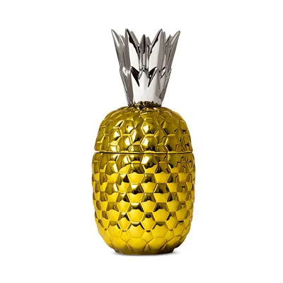 Bernardaud Victoria Pineapple Box In Gold