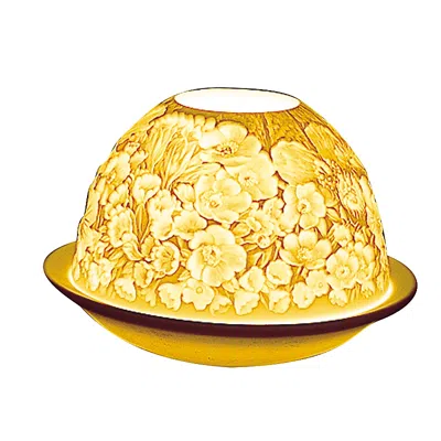 Bernardaud Wildflowers Votive In White