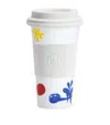 Bernardaud X Joan Miró Parler Seul Travel Mug In White