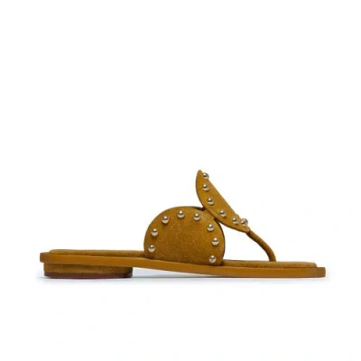 Bernardo 1946 Footwear Agartha Thong Sandal In Yellow
